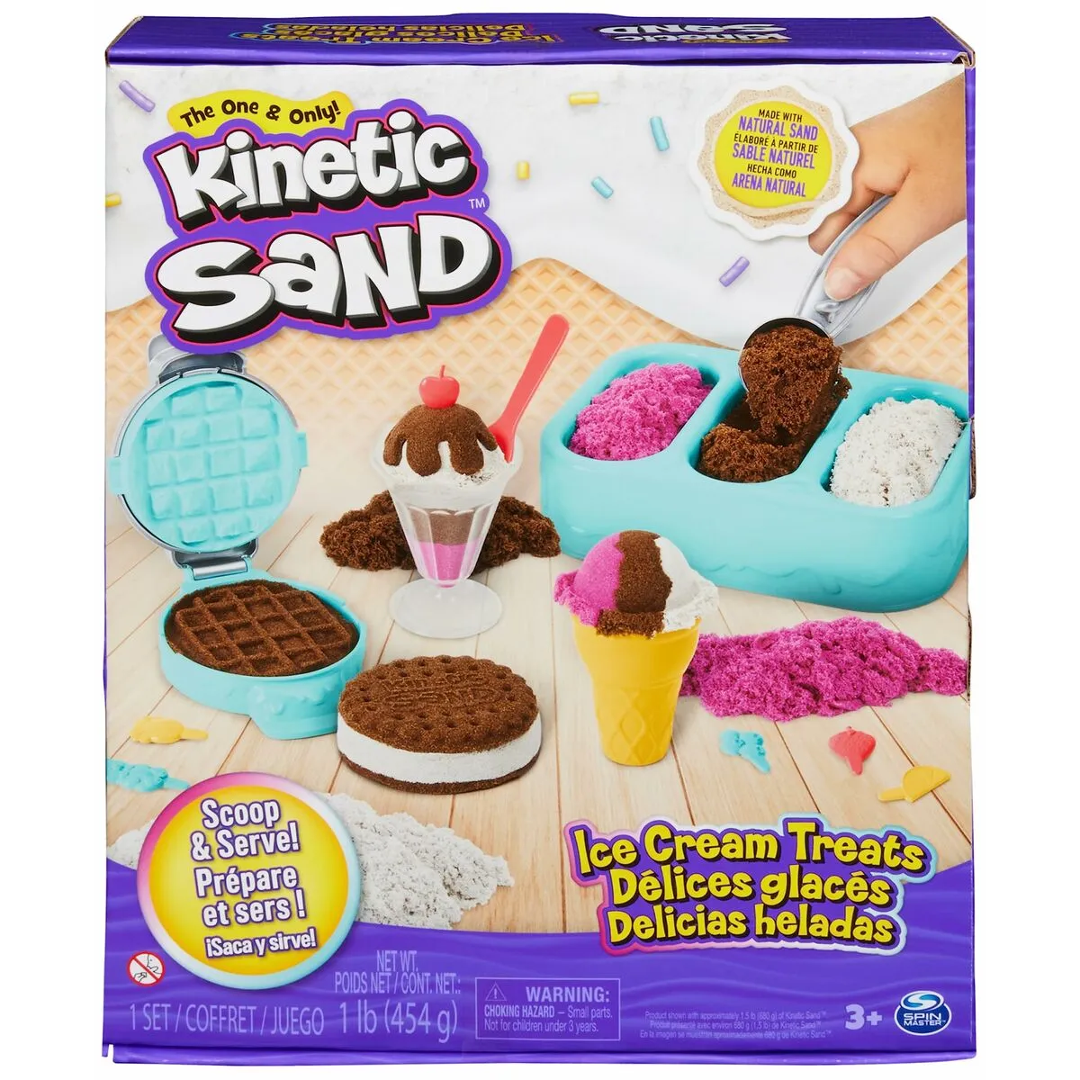 Playset Spin Master Ice Cream Treats Sabbia Magica