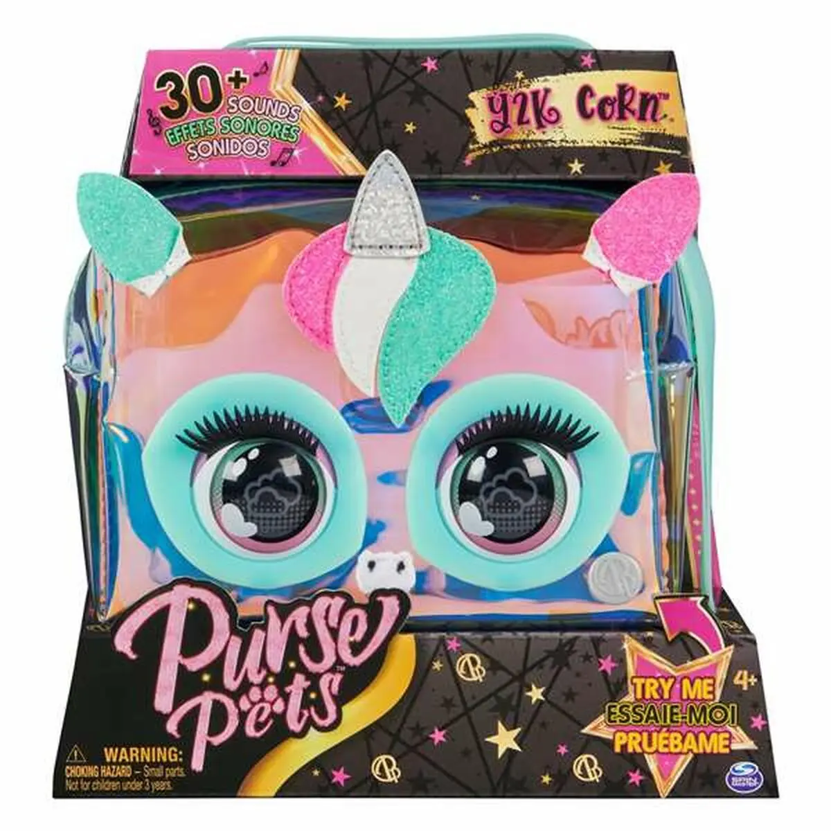 Borsa Spin Master Purse Pets Unicorno olografico 20 x 7 x 20 cm