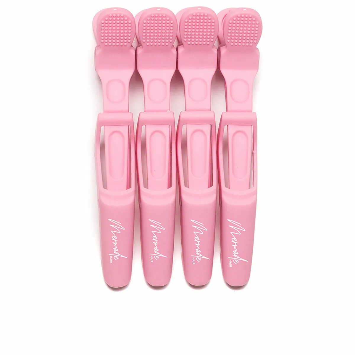 Pinze per Capelli Mermade   Rosa (4 Unità)