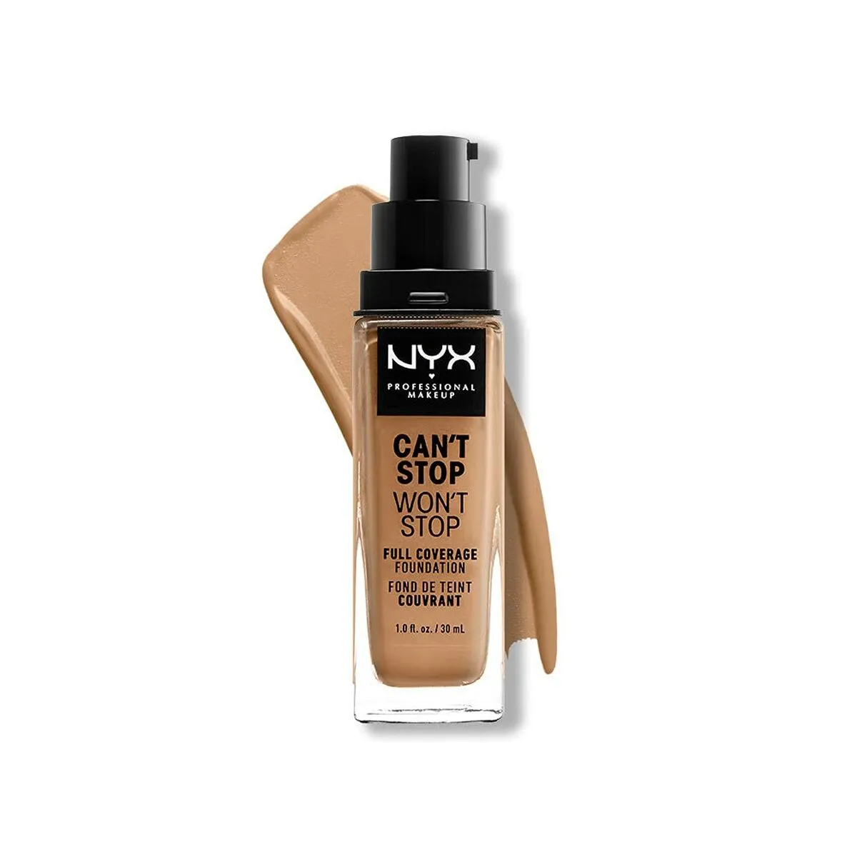 Base Cremosa per il Trucco NYX Can't Stop Won't Stop Cammello 30 ml