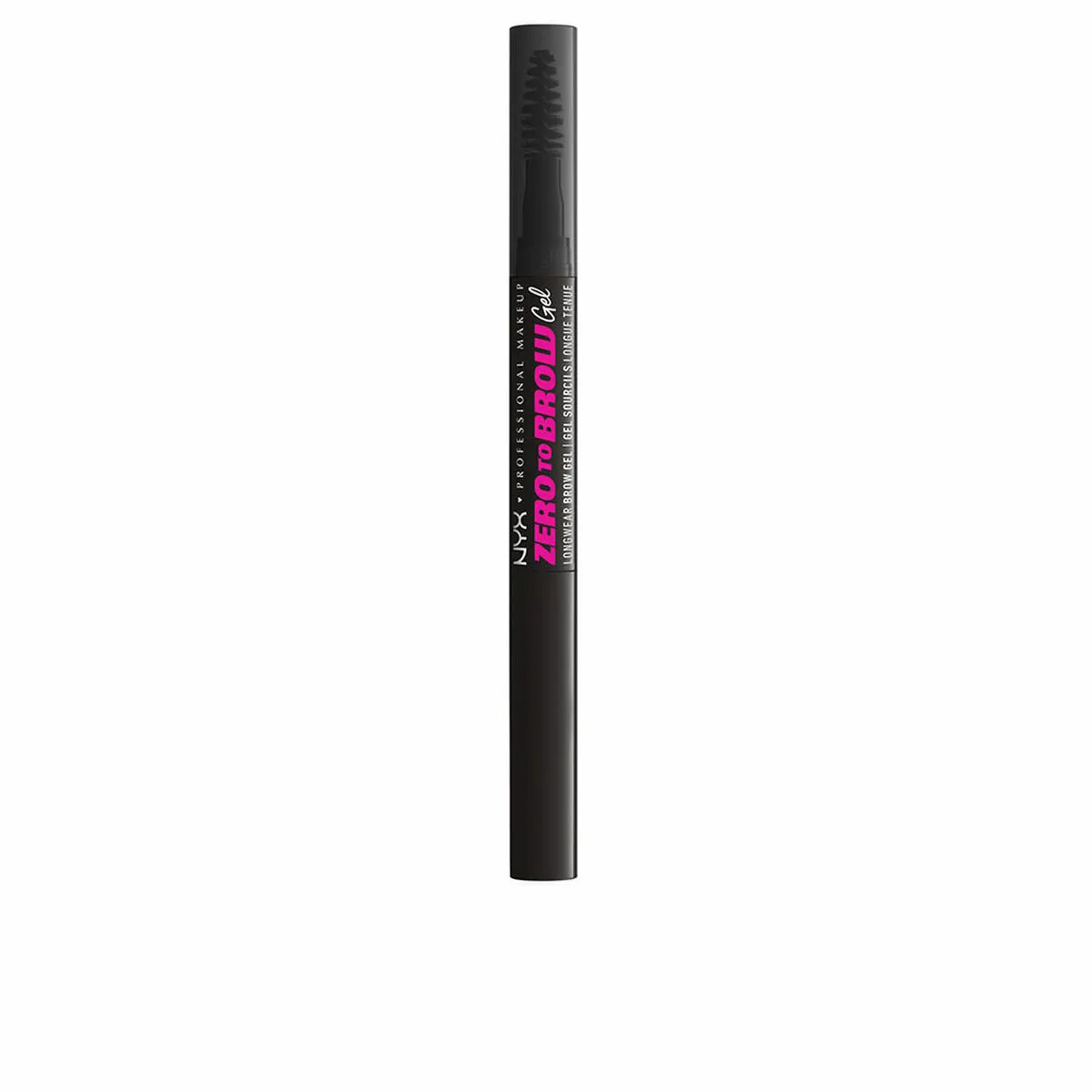 Gel Volumizzante Sopracciglia NYX Zero To Brow Nº 08 Black 2 ml