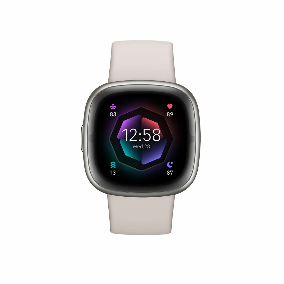 Smartwatch Fitbit  Sense 2 Bianco