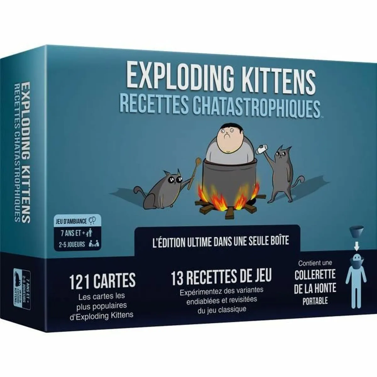 Gioco da Tavolo Asmodee Exploding Kittens: Recettes Chatastrophiques