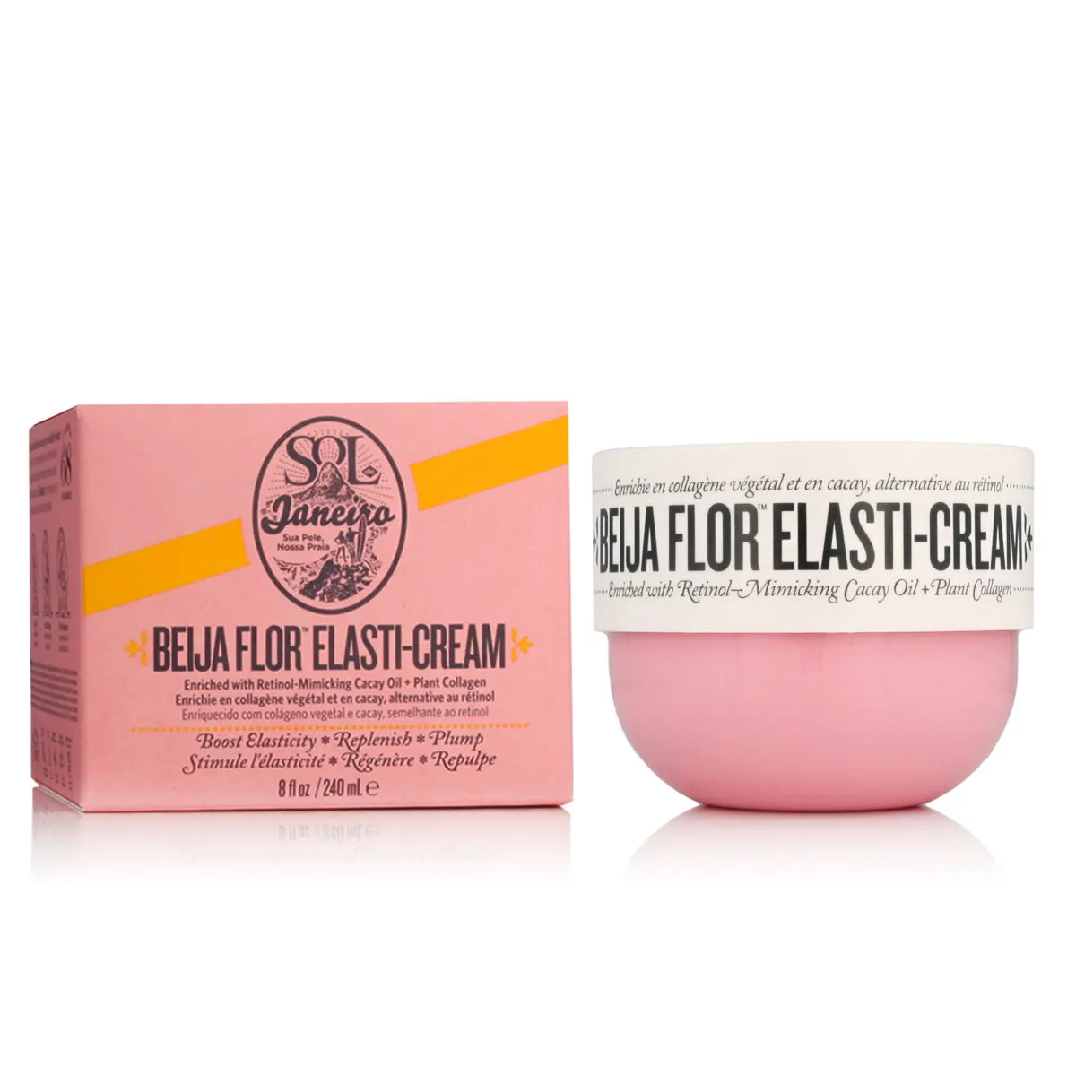 Crema Corpo Rassodante Sol De Janeiro Beija Flor™ Elasti-Cream 240 ml