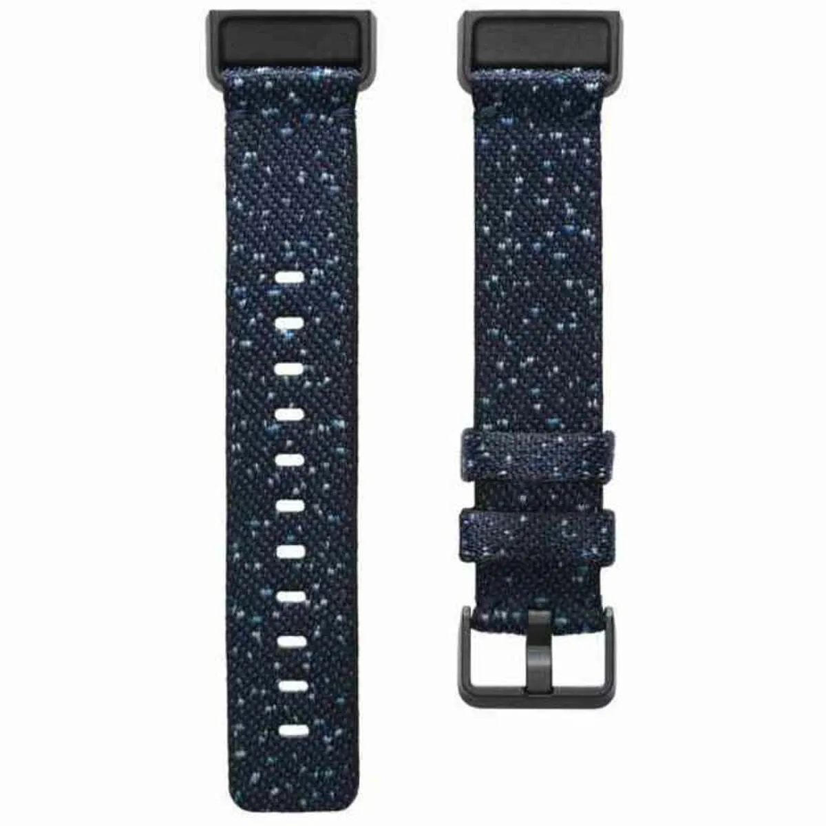 Cinghia Fitbit CHARGE 4 FB168WBNVBKL 18 - 22 cm Stoffa Azzurro