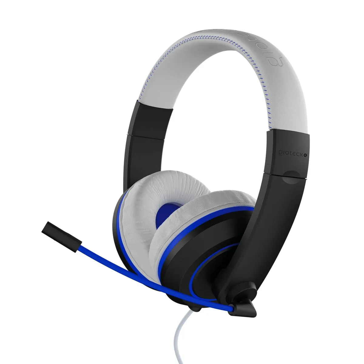 Auricolari con Microfono Gaming GIOTECK XH100 Nero/Bianco