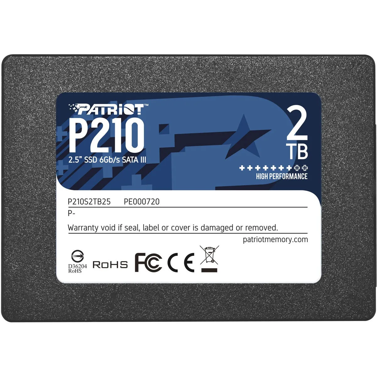 Hard Disk Patriot Memory P210 2 TB SSD