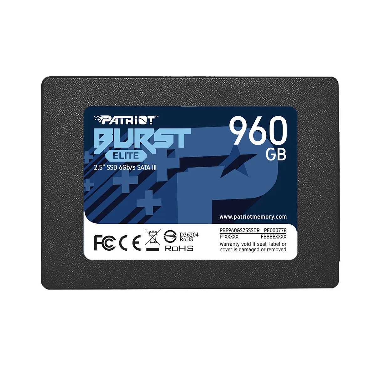 Hard Disk Patriot Memory Burst Elite 960 GB SSD