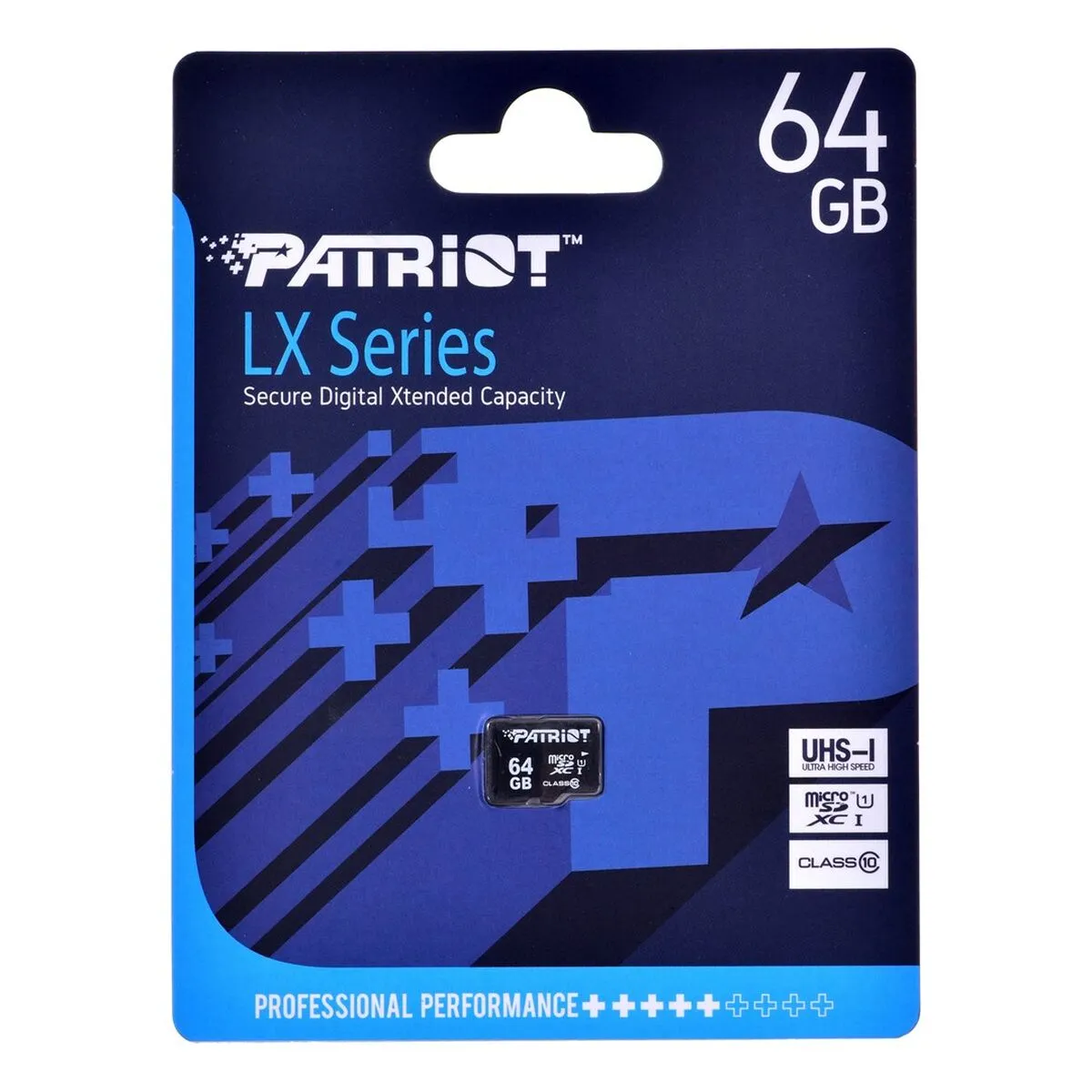 Scheda Micro SD Patriot Memory PSF64GMDC10 64 GB