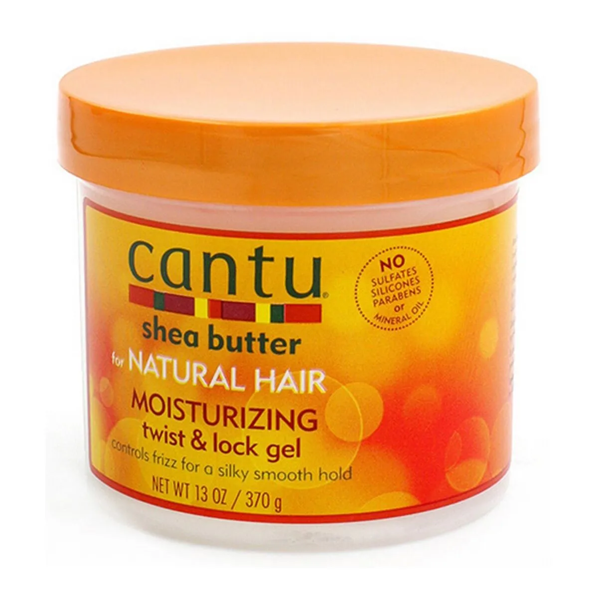 Gel Fissante Extraforte Cantu For Natural Hair Capelli ricci Anticrespo 370 g