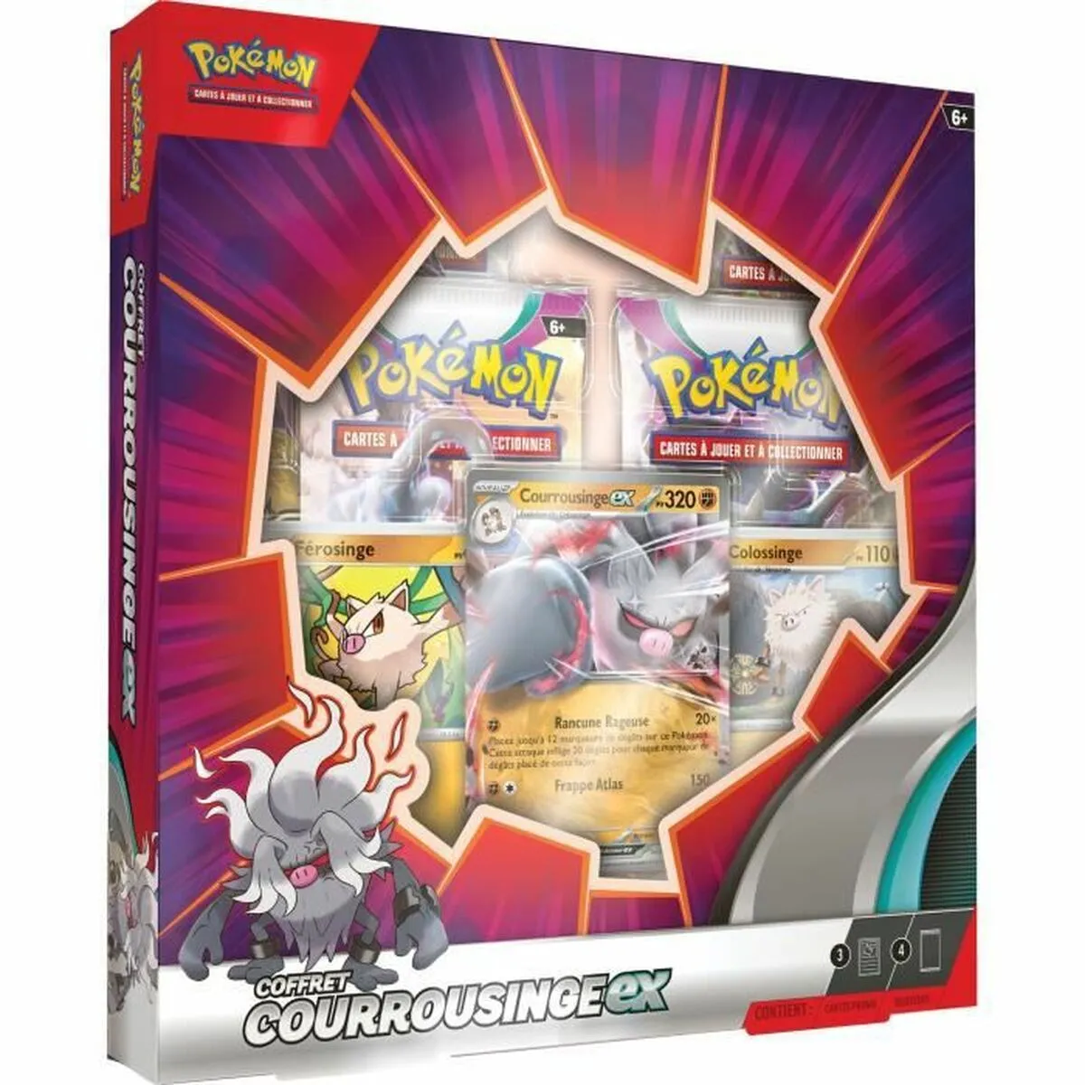 Pacchetto di carte da collezione Pokémon Scarlet & Violet Q2 2023 EX Annihilape (FR)