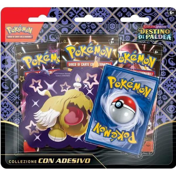 PKMN - COLLEZIONE CON ADESIVO 4.5