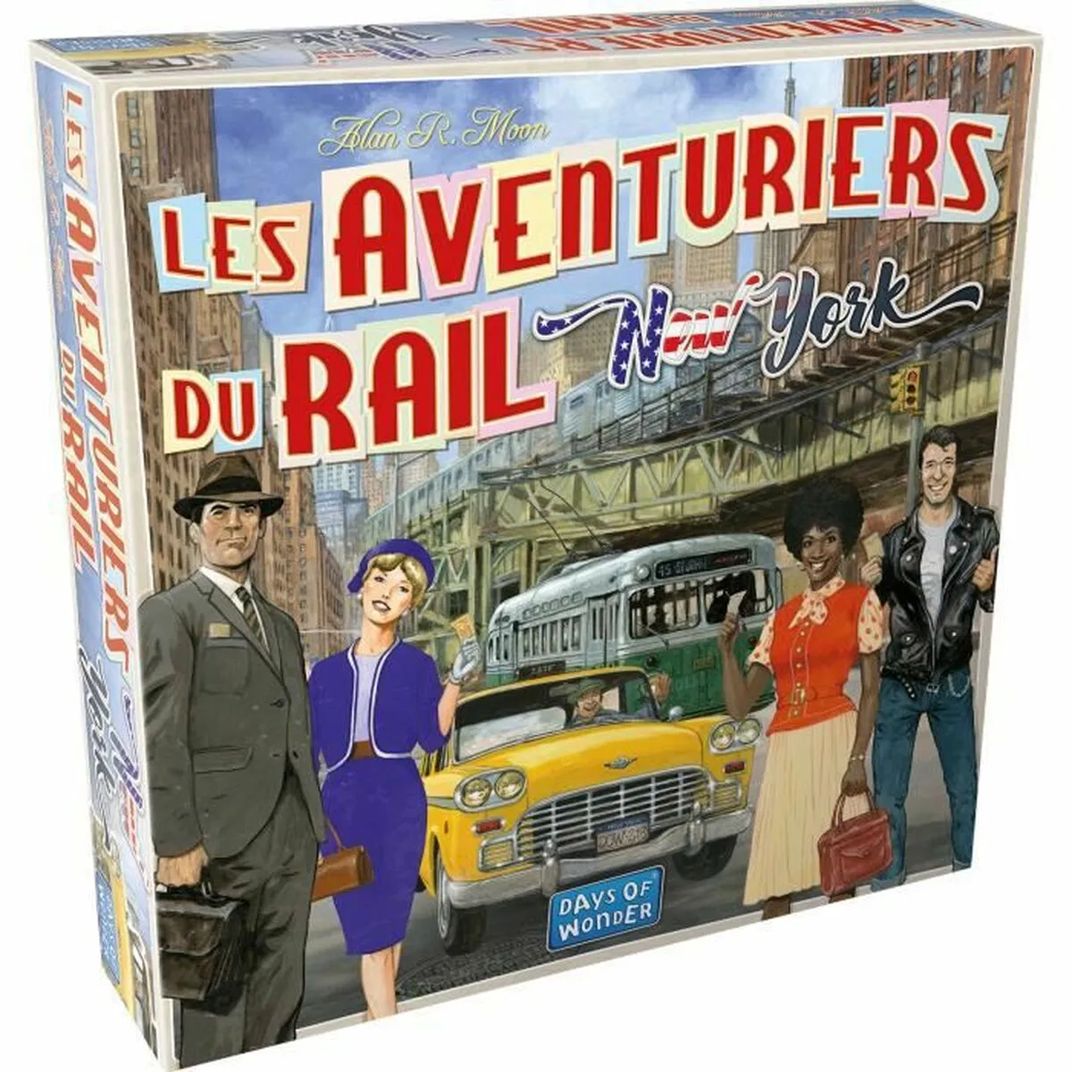 Gioco da Tavolo Les Aventuriers du Rail - New York (FR)