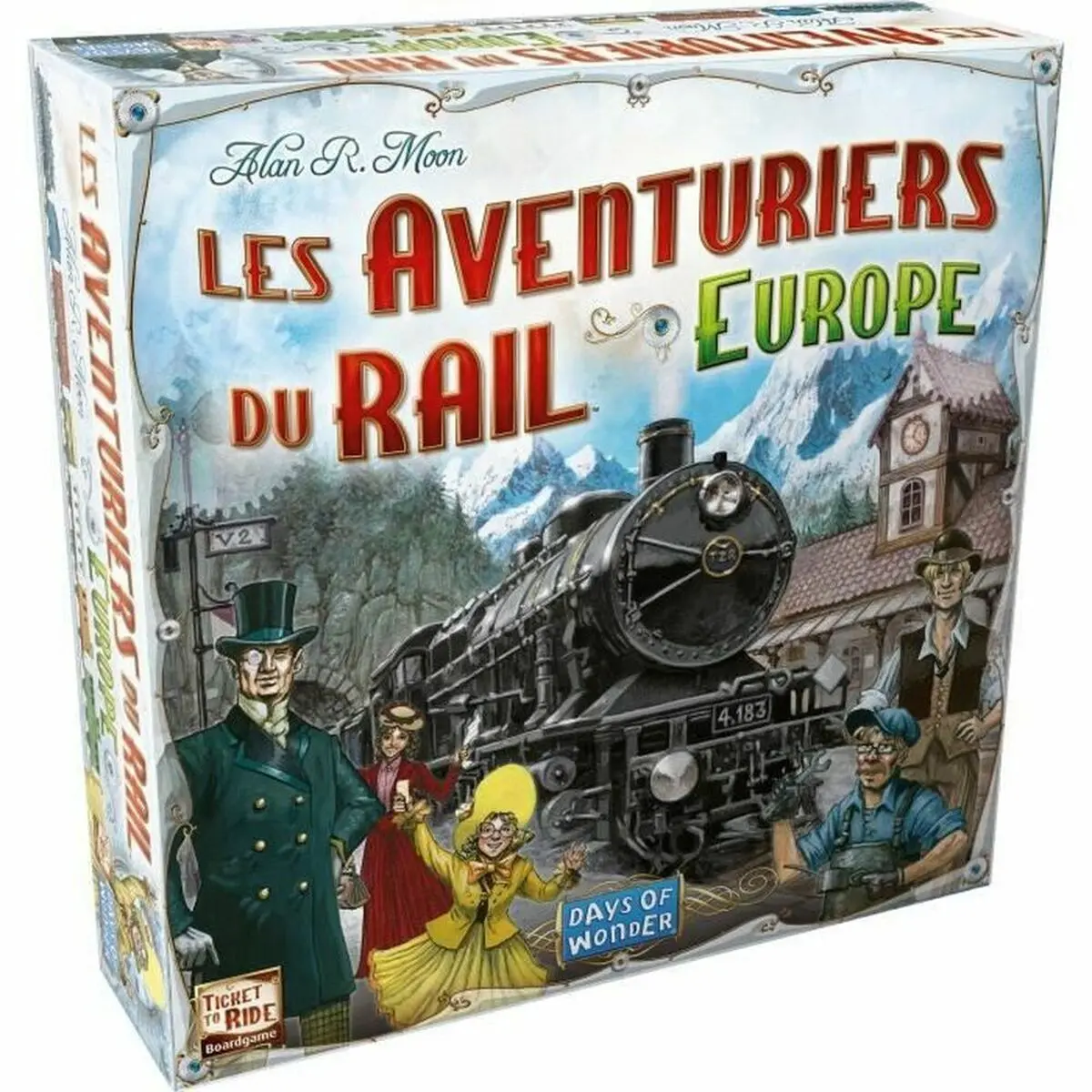 Gioco da Tavolo Asmodee The Adventurers of Rail Europe (FR)