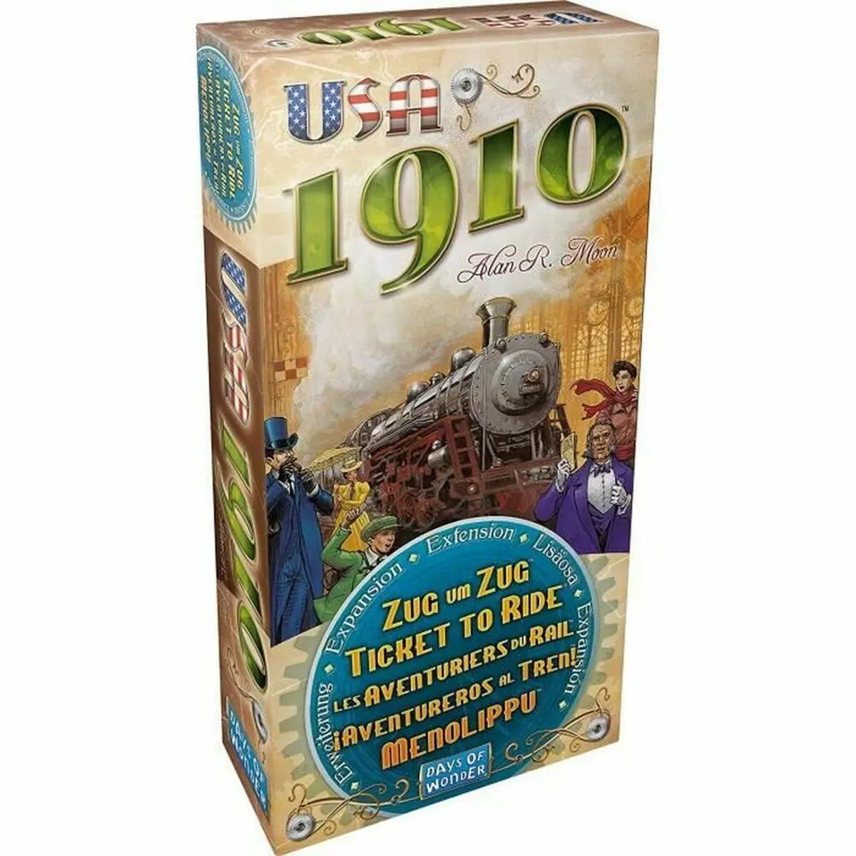 Gioco Memory Asmodee Ticket to Ride – USA 1910