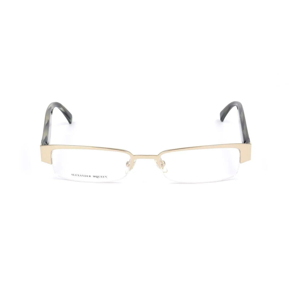 Montatura per Occhiali Unisex Alexander McQueen AMQ-4159-R2E ø 51 mm Dorato