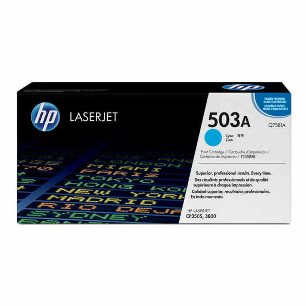 Toner Originale HP 503A Ciano