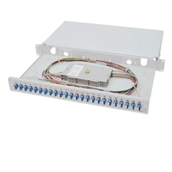 CASS.FO 1U CON 24 LCD E PIGTAIL OS2