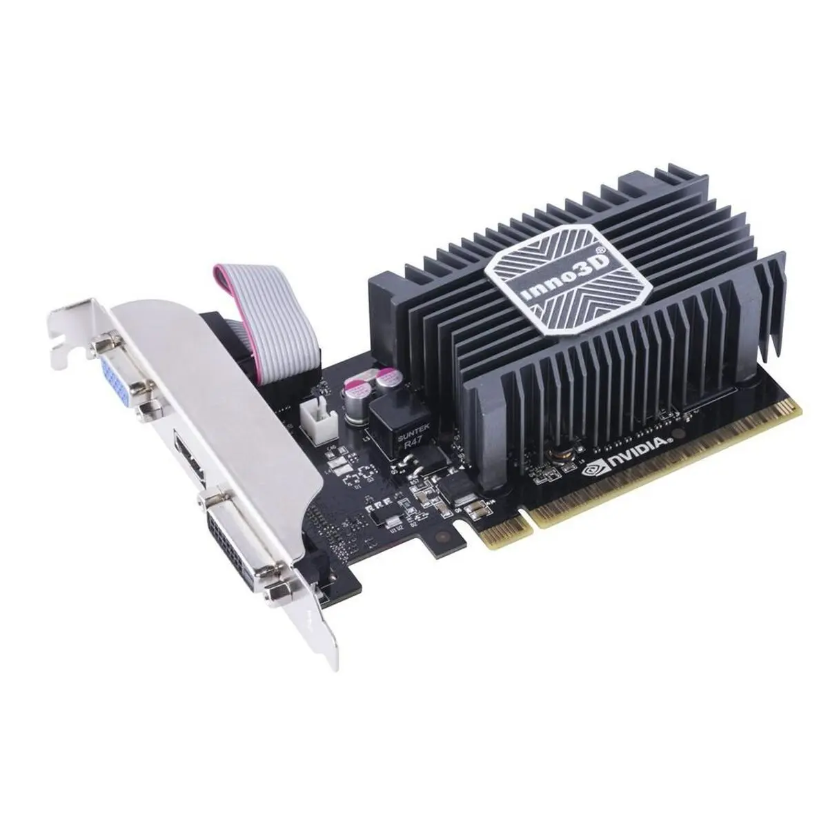 Scheda Grafica INNO3D N730-1SDV-E3BX NVIDIA GeForce GT 730 2 GB GDDR3