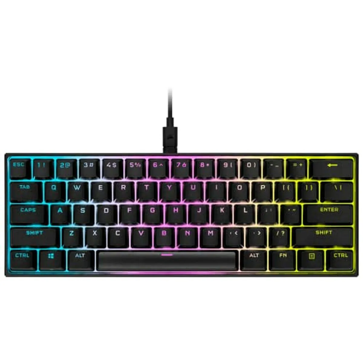 Tastiera Corsair K65 RGB MINI 60% Mechanical Gaming Qwerty in Spagnolo