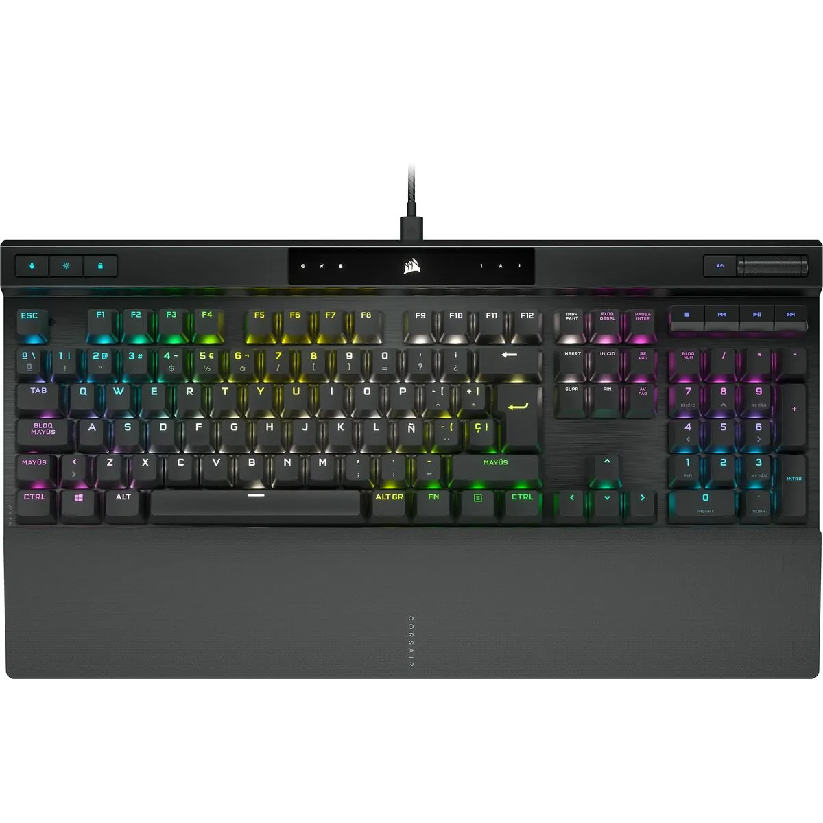 Tastiera per Giochi Corsair K70 PRO RGB Qwerty in Spagnolo