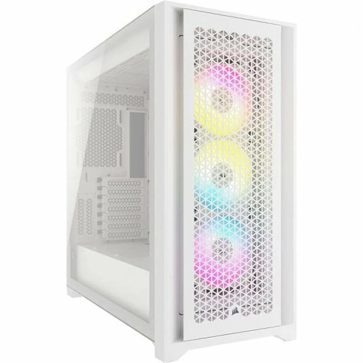 Case computer desktop ATX Corsair 5000D RGB Bianco