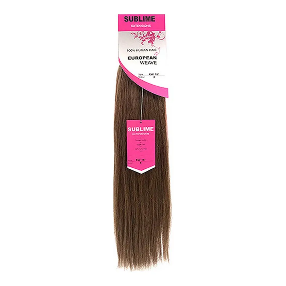 Extension per i Capelli Extensions European Weave Diamond Girl 18" Nº 6