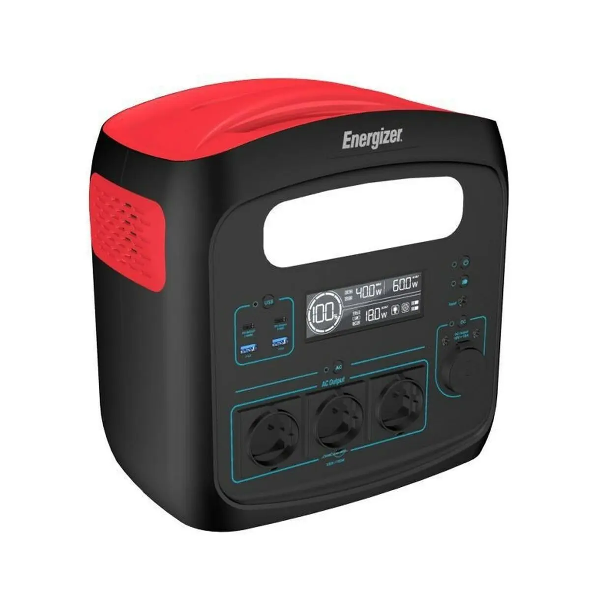 Stazione elettrica portatile Energizer PPS960W1 Nero Rosso 50000 mAh