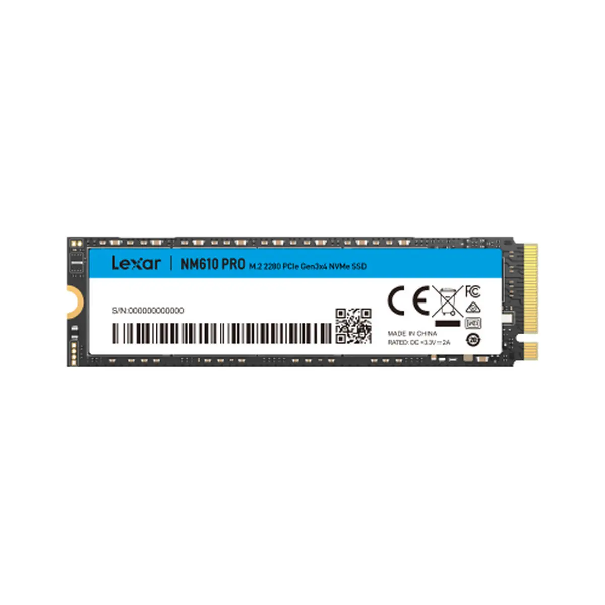 Hard Disk Lexar LNM610P002T-RNNNG 2 TB SSD