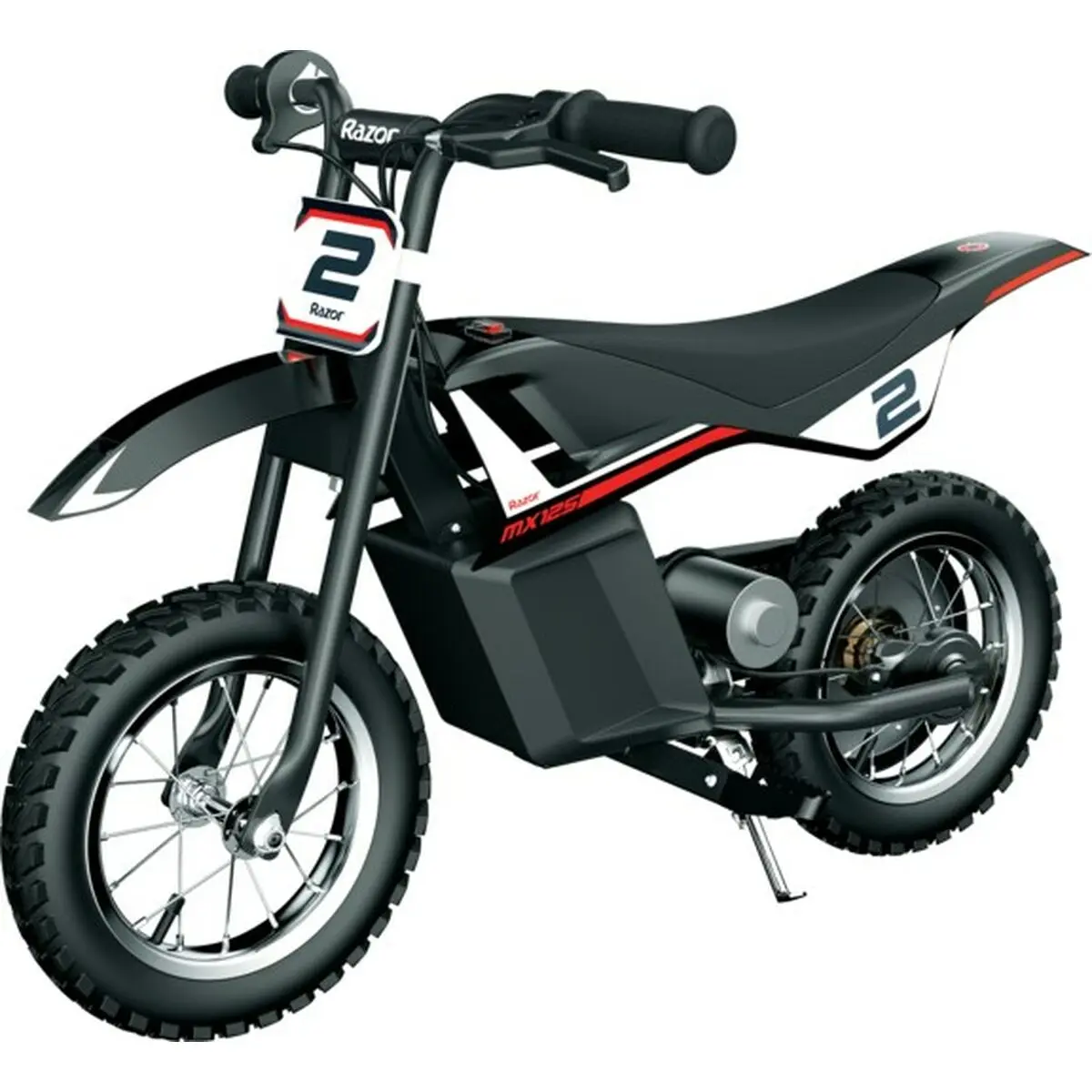 Scooter elettrico per bambini Razor MX125 Bianco Cromo