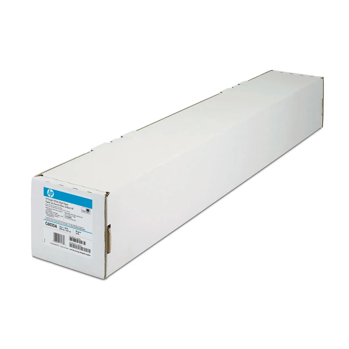 Rotolo di carta per Plotter HP C6035A Bianco 46 m Luminoso