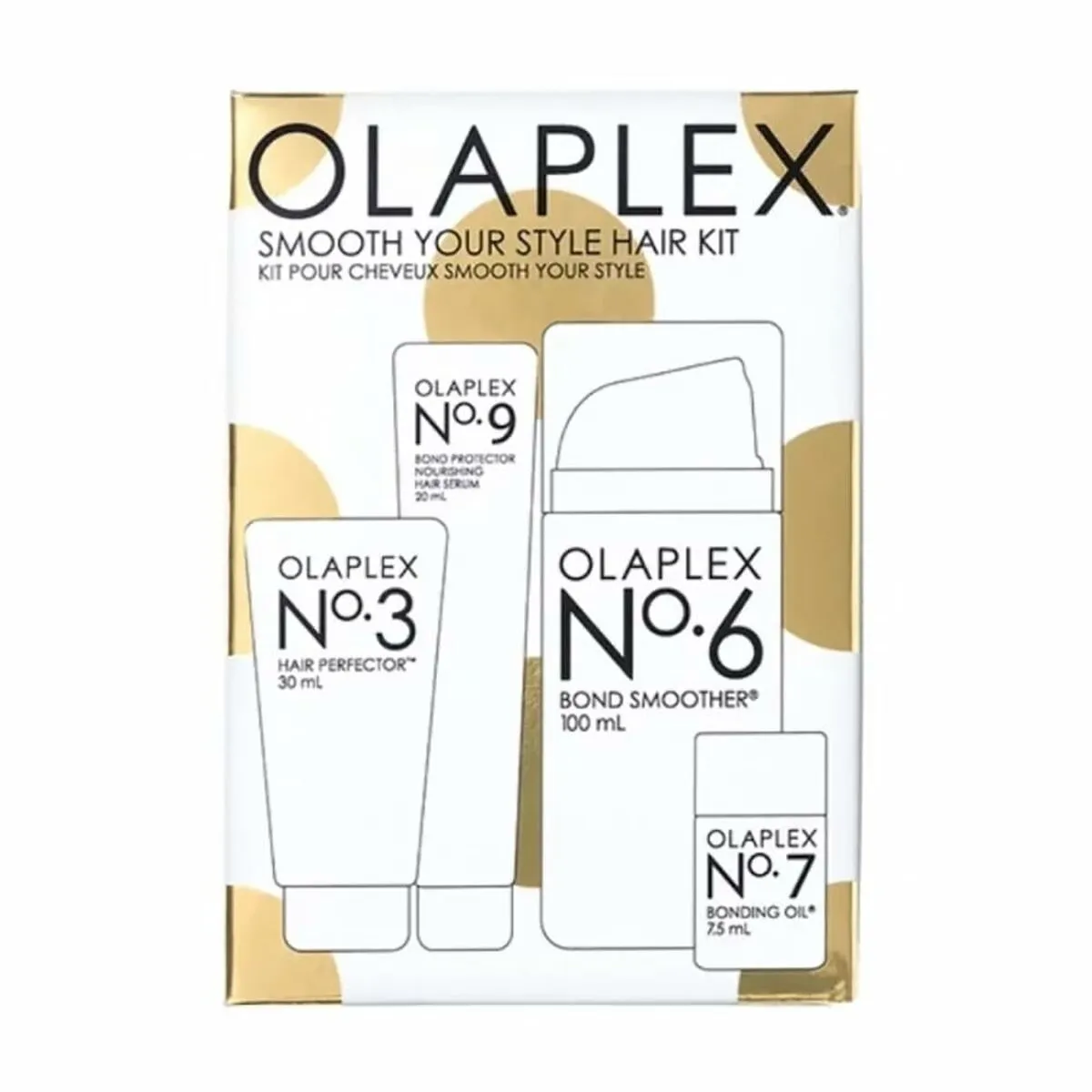 Set per Capelli Olaplex Smooth Your Style 4 Pezzi