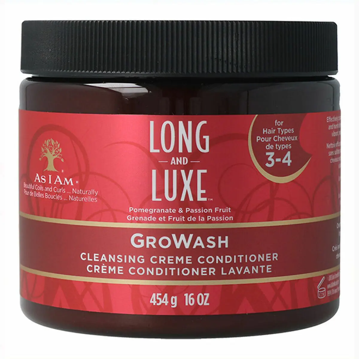 Balsamo As I Am Long And Luxe Growash (454 g)