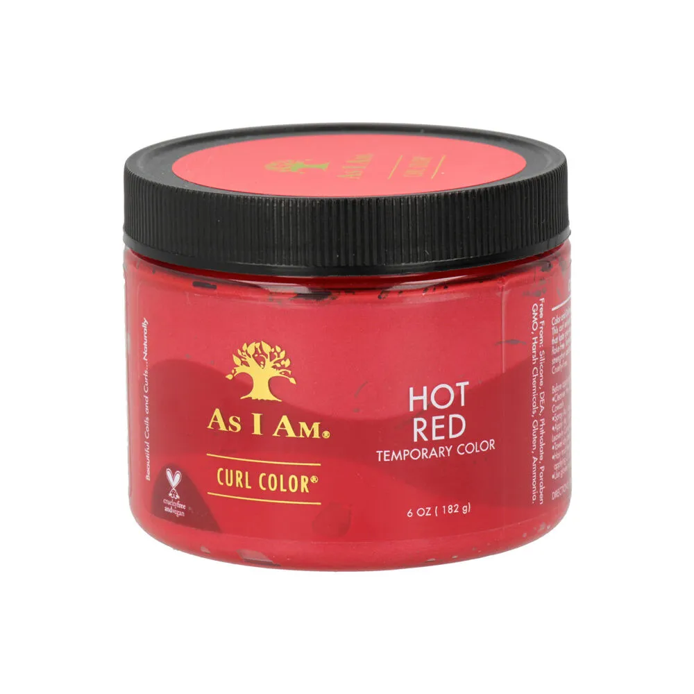 Colorazione Semipermanente As I Am 501676 Hot Red 182 g