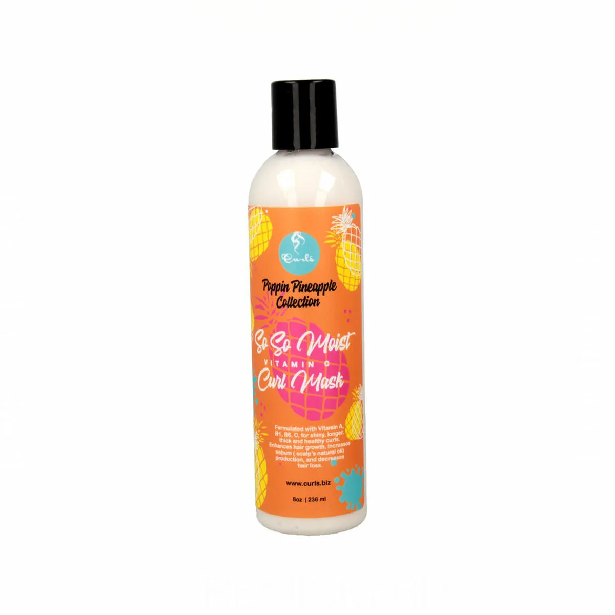 Maschera per Capelli Curls Poppin Pineapple Collection So So Moist Curl (236 ml)