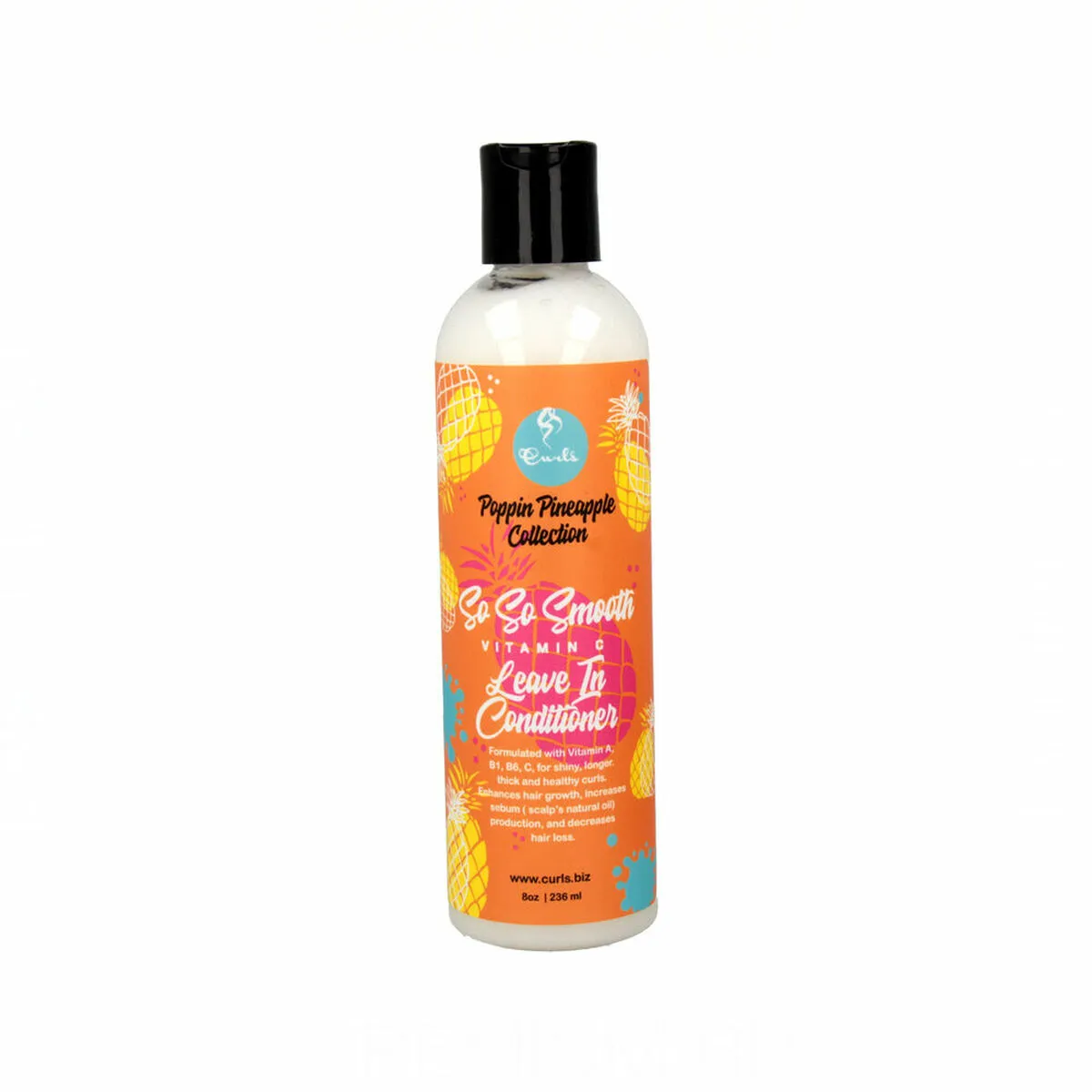 Balsamo Curls Poppin Pineapple Collection So So Smooth (236 ml)