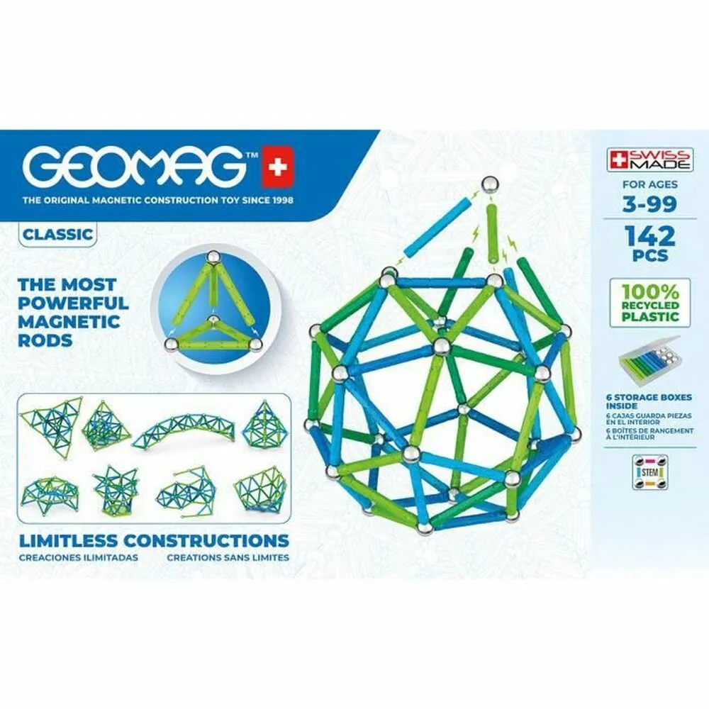 Set di Costruzioni Geomag GM274 Magnetico Calamite