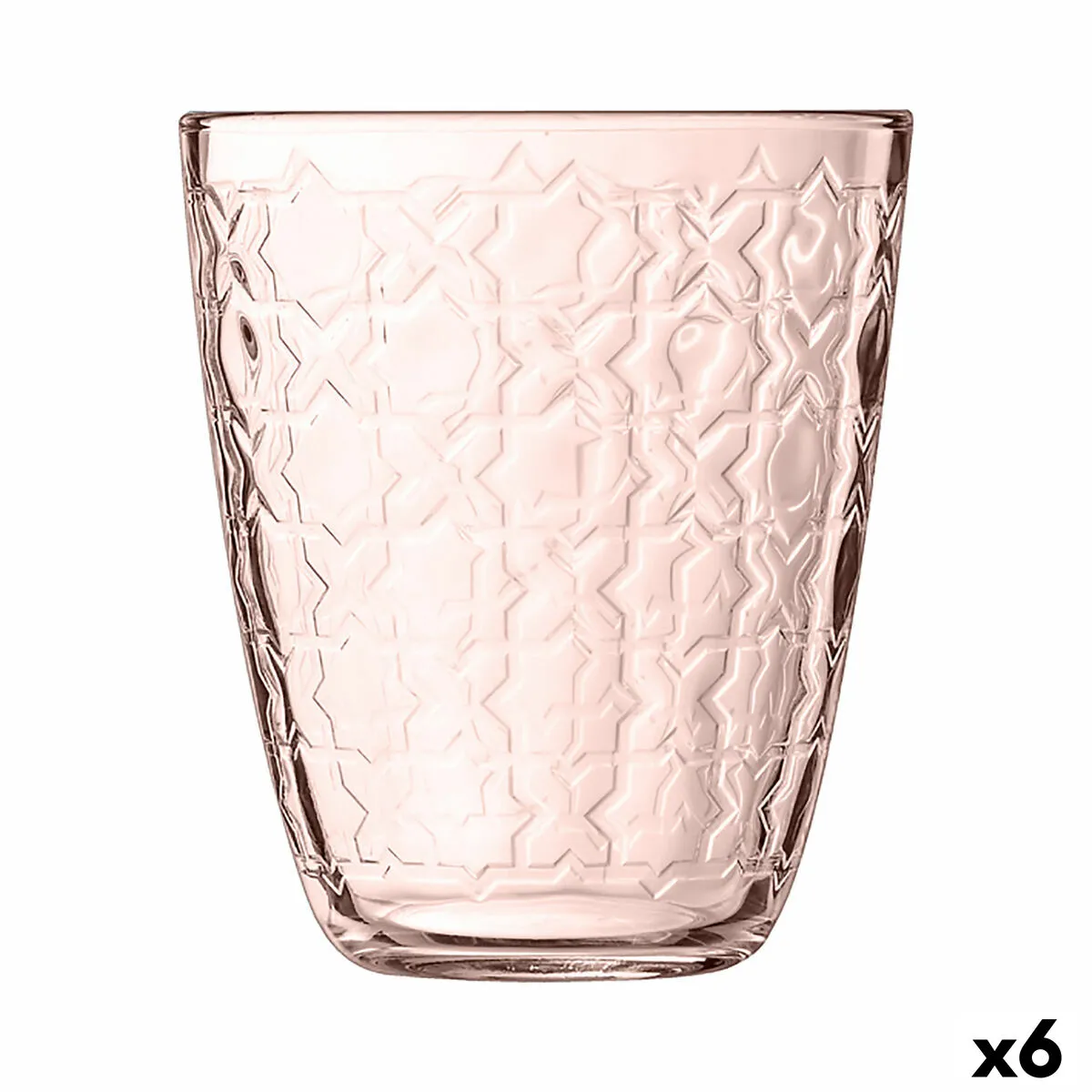 Bicchiere Luminarc Concepto Riad Rosa Vetro (310 ml) (6 Unità)