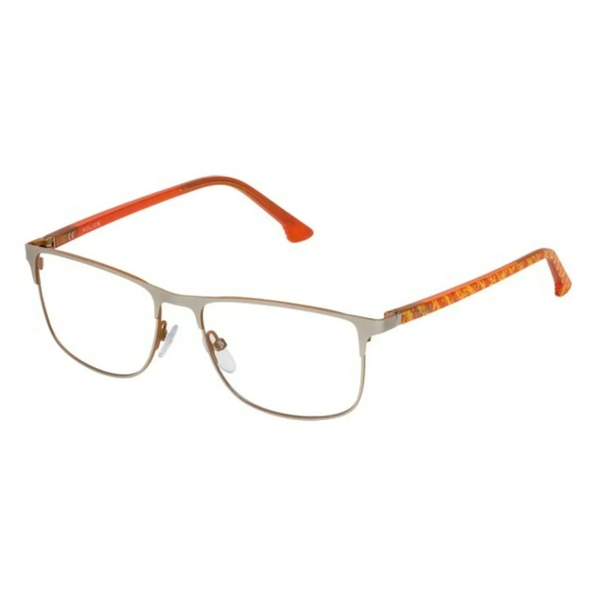 Montatura per Occhiali Uomo Police VPL396530S34 Arancio (ø 53 mm)