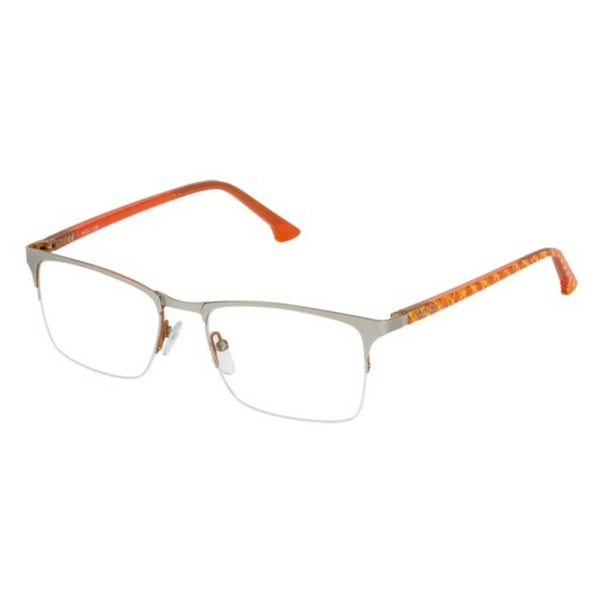 Montatura per Occhiali Uomo Police VPL397540S34 Arancio (ø 54 mm)