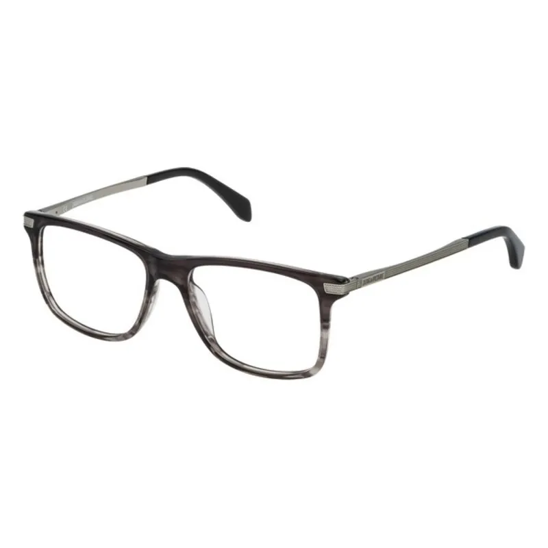 Montatura per Occhiali Uomo Zadig & Voltaire VZV134530ANV Ø 53 mm Nero Grigio