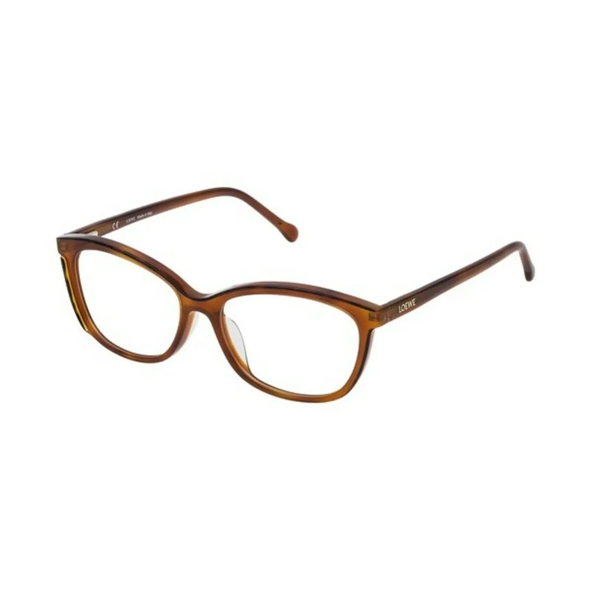 Montatura per Occhiali Donna Loewe VLWA06M530ADP Dark Havana (ø 53 mm)