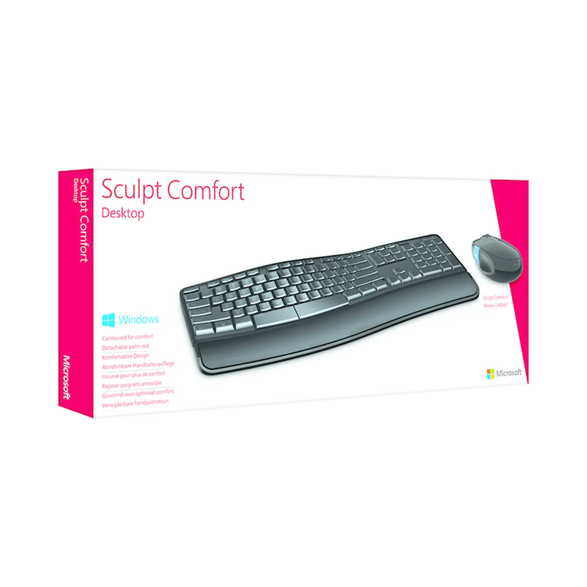 Tastiera Microsoft Sculpt Comfort Desktop Nero QWERTY