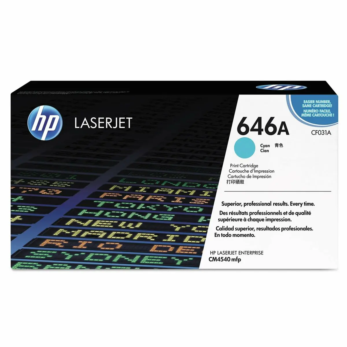 Toner Originale HP CF031AC Ciano