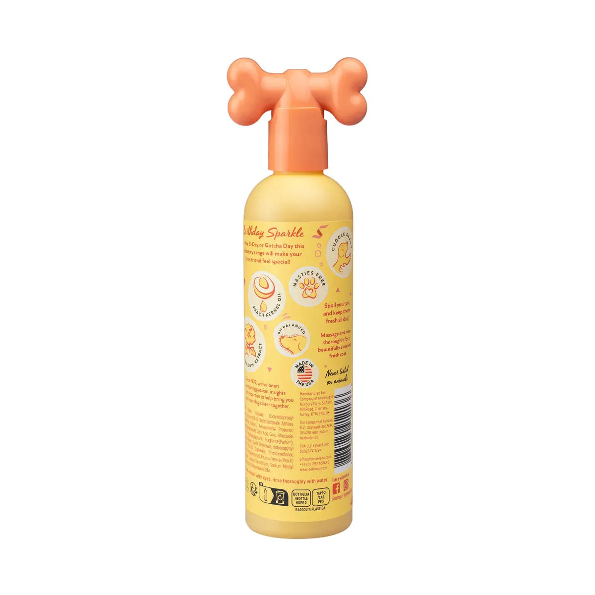 Shampoo per animali domestici Pet Head Zucchero Filato 300 ml