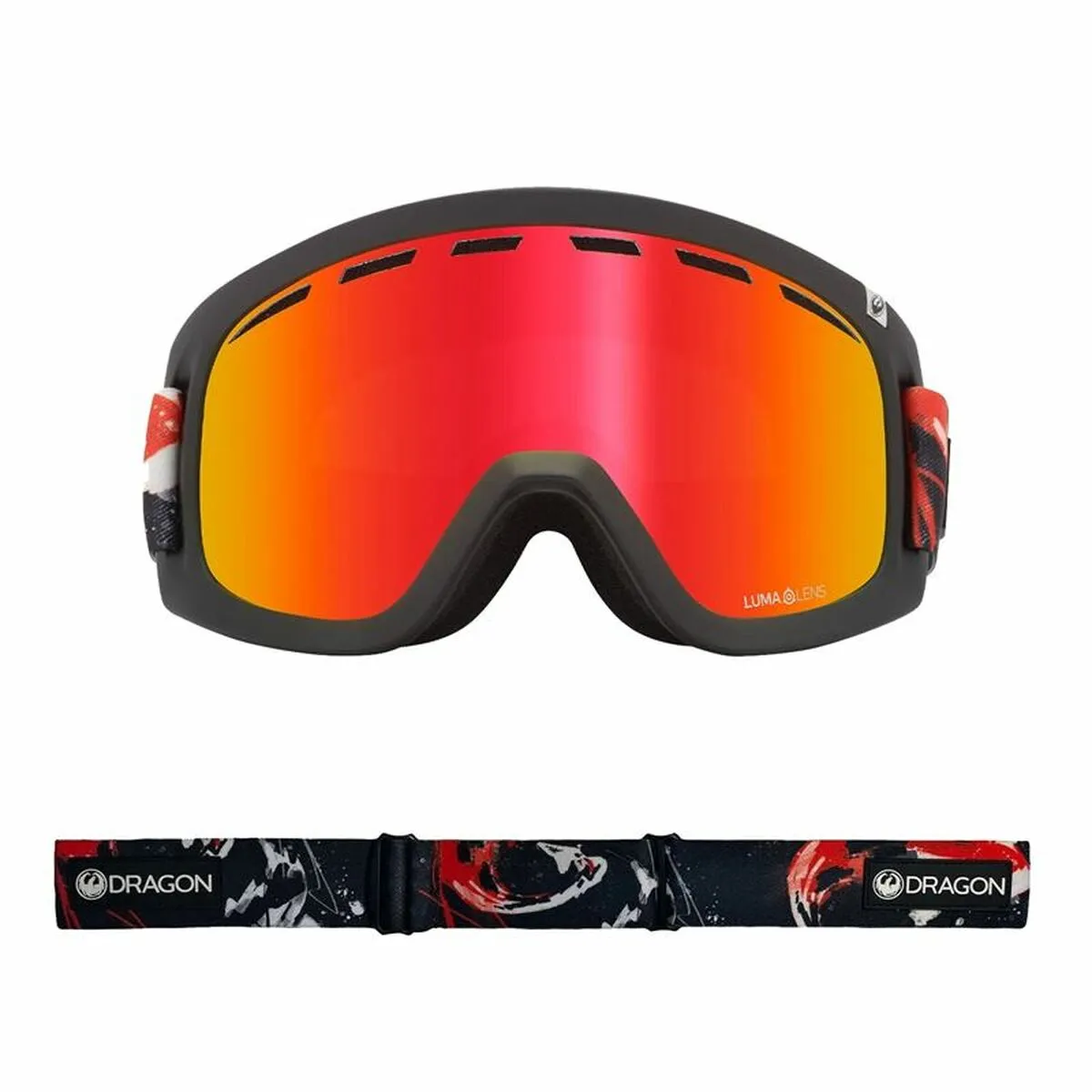 Occhiali da Sci  Snowboard Dragon Alliance D1Otg Koi  Nero Multicolore Composto