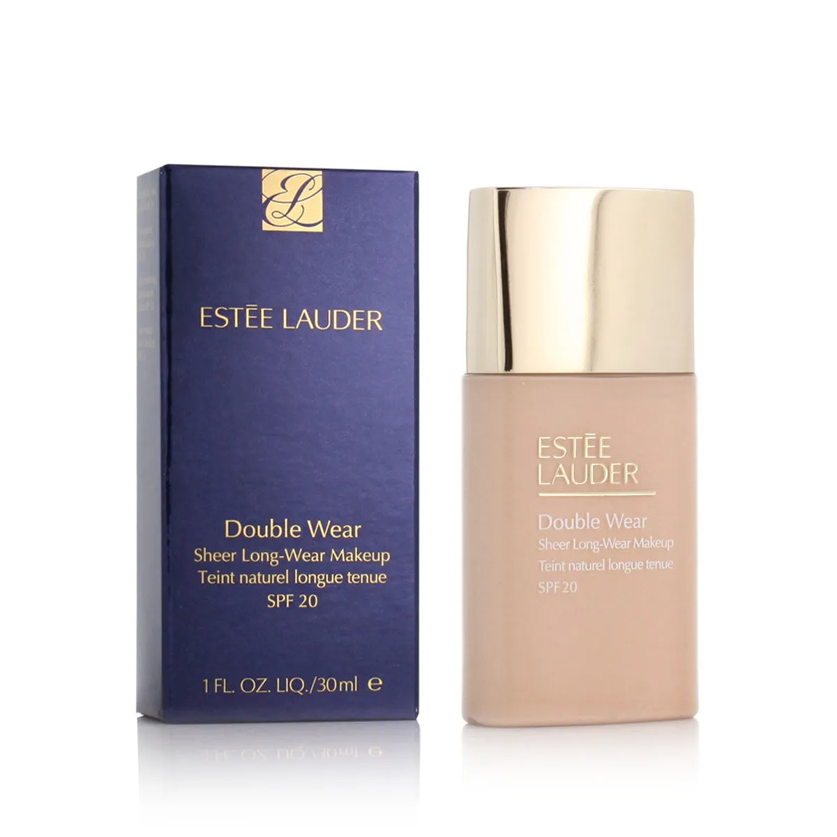 Base Cremosa per il Trucco Estee Lauder Double Wear Nº 1N1 Ivory Nude Spf 20 (30 ml)