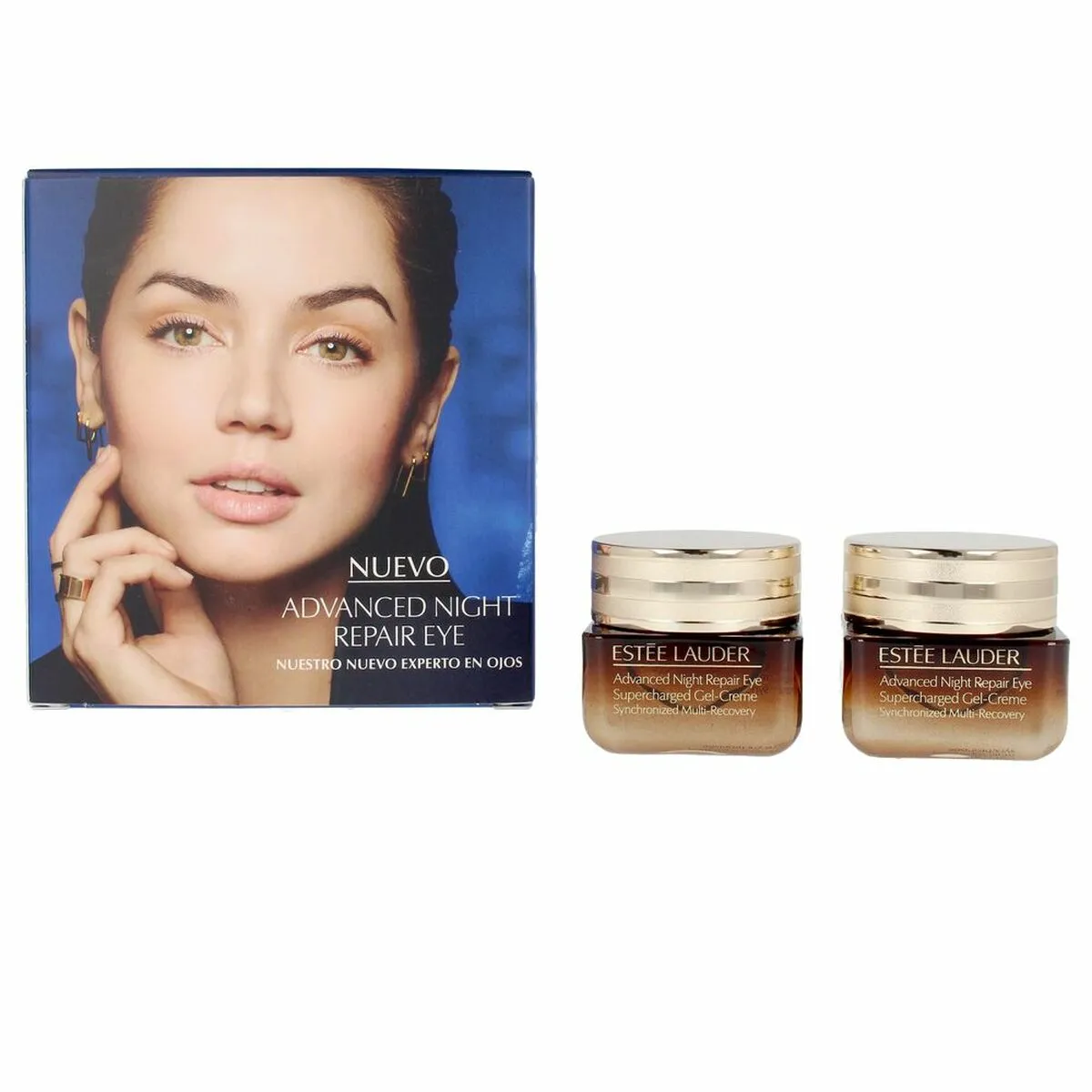 Crema Antietà per Contron Occhi Estee Lauder Advanced Night Repair Eyes Duo 2 x 15 ml 2 Pezzi