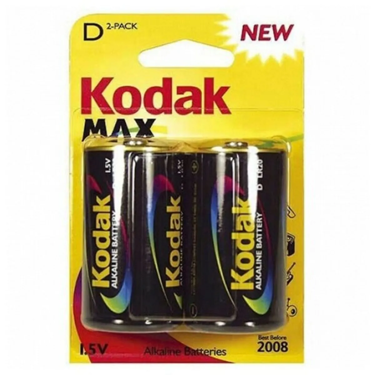 Batteria Alcalina Kodak KDXLR20PB2