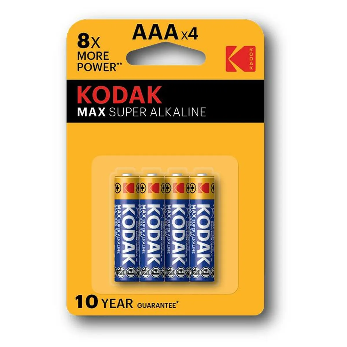 Batterie Kodak MAX AAA 1,5 V